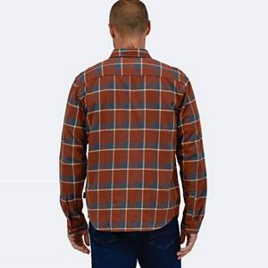 Chemise Homme Chemise Boutonnée Color Block Turndown Noir Blanc Noir Gris Bleu Extérieur Rue Chemise à Manches Longues - Product Image 6