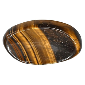 Pierre de souci en cristal d'oeil de tigre faite à la main de haute qualité pierre de pouce polie pour la guérison du Feng Shui pour les occasions de Noël disponibles - Product Image 6