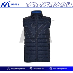 Chaleco Ultraligero Resistente al Agua Reversible Sin Mangas con Aislamiento de Plumón y Capucha Ajustable para Hombres - Product Image 4