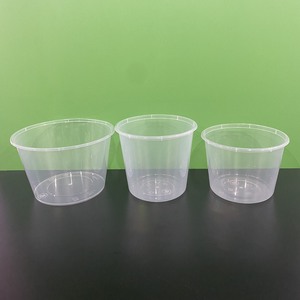 OEM/ ODM 2025 Usine 16oz 18oz 24oz Récipient alimentaire en plastique de forme ronde d'injection avec couvercle Plastique PP à emporter Transparent - Product Image 4