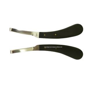 มีดกีบเท้าแกะด้ามจับทำจากไม้สองด้านด้ามจับทำจากไม้สำหรับเก็บและแกะแกะแกะ - Product Image 2