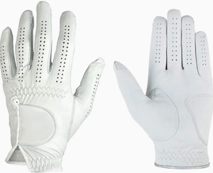 Gants de golf de haute qualité pour hommes Soft Grip Premium Cabretta Leather OEM Design Gants de golf en cuir véritable de qualité supérieure pour hommes - Product Image 6