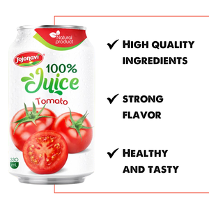 100% Jugo de tomate Jojonavi Muestra gratis 330ml Fabricante Proveedor mayorista Etiqueta privada OEM ODM HALAL KOSHER ISO - Product Image 2
