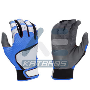 Guantes de Bateo de Béisbol de Cabretta Protectores, Guantes Deslizantes Personalizados de Fábrica para Entrenamiento de Béisbol y Uso en Exteriores - Product Image 3