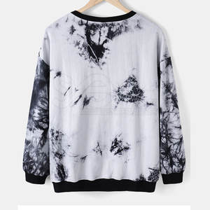 Sweat-shirt de qualité supérieure Streetwear personnalisé pull en gros sweat-shirt teint uni pour hommes - Product Image 4