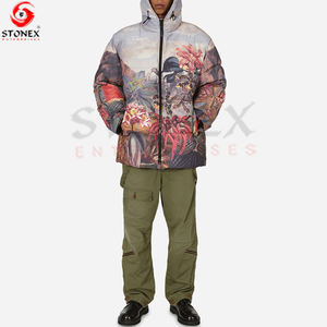 Chaqueta acolchada cálida para hombre con estilo, chaqueta acolchada de invierno para exteriores, chaqueta acolchada de moda para hombre de alta calidad - Product Image 4