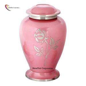 Urne funéraire en métal aluminium violet de style américain Couleurs personnalisées Cendres adultes Souvenir funéraire Prix de gros Bocaux funéraires - Product Image 5