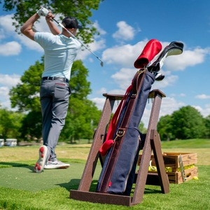 ถุงกอล์ฟหนังผ้าใบวินเทจที่กำหนดเองแขนไม้กอล์ฟคลับพร้อมสายสะพายไหล่ LCGB-0001E - Product Image 6