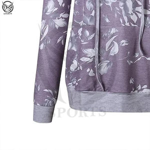 Sudadera con Capucha para Mujer, Diseño Nuevo, Corte Regular, Impresión de Logotipo Personalizada por Sublimación, Impermeable, Ecológica, Color Personalizado - Product Image 4
