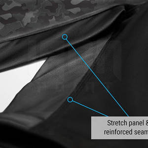 Pantalones cortos de MMA para hombre al por mayor con logotipo personalizado ligero patrón sólido estilo casual cintura elástica Cierre de cintura media último diseño - Product Image 4