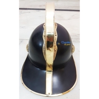 Casco de bombero de IRON BLACK terminado, nuevo casco de bomberos, oficiales, usable, a buen precio