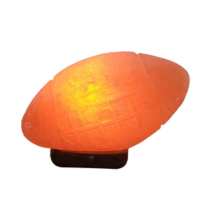 Lampe en sel de roche de haute qualité sculptée à la main en forme de boule rose clair élégante décoration d'illumination d'artisanat naturel emballage Premium - Product Image 1