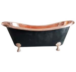 Bañera de Cobre Esculpida Moderna para Hogar, Hotel o Villa a Precio de Mayoreo, Sofisticación Esculpida, El Artesano - Product Image 5