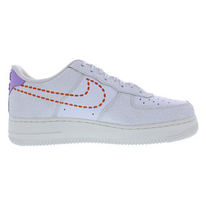 Nike Air Force 1 '07 SE รองเท้าผู้หญิงสี: สีขาว/สีส้ม/ใบเรือ100% ของแท้ - Product Image 3