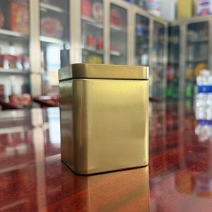 Caja de regalo vacía de grado alimenticio de lata de metal personalizable OEM para almacenamiento de azúcar de goma de mascar dulces-Características reciclables para chocolate - Product Image 1