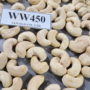 Proveedor de confianza Noix De Cajou W450 SANTIGO anacardos Kaju anacardos bajo MOQ embalaje personalizado - Product Image 1