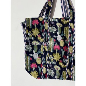 Women's Handmade <b>Velvet</b> Floral <b>Quilting</b> Tote Bag Open Stitch Embroidery Decoration Hippie Style Shoulder Bag for Summer Autumn - Product Image 3
