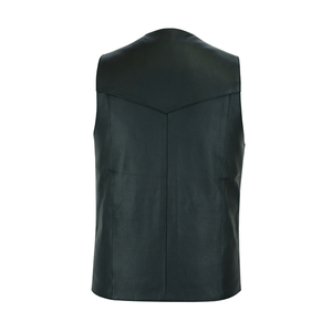 Nouveauté 100% Top haute qualité hommes en cuir gilet dernière conception vélo en cuir gilet pour hommes mode classique gilet pour hommes - Product Image 3