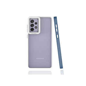 Funda de Silicona a Prueba de Golpes ASMA Mima Azul Marino para Samsung Galaxy A73/A34/A24, Protector de Teléfono de Silicona Suave con Translucidez - Product Image 1