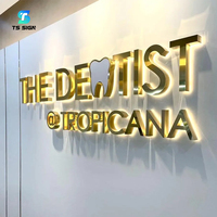 Letras de Canal con Retroiluminación LED de Alta Calidad para Uso Comercial Seguro en Exteriores, Letrero Luminoso con Nombre de Empresa para Fachada de Tienda