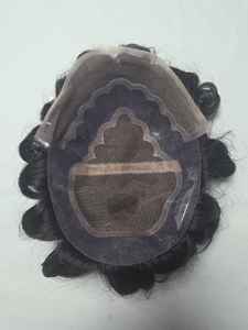 Bollywood Modèle Vague D'eau Cheveux Humains Toupet Perruque pour Hommes Taz Cheveux Bangladesh Prothèse Article - Product Image 2