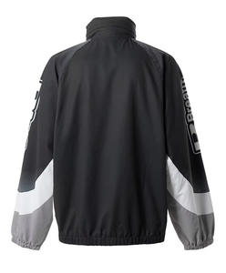 ชุดวอร์มมีซิปสำหรับผู้ชายชุดกันลมสีตัดกันชุดวอร์มผ้าไนลอนสำหรับเล่นกีฬา - Product Image 3