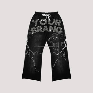 Survêtement de sport respirant grande taille pour homme, coupe ajustée, en molleton réversible, séchage rapide, 100 % coton, avec logo personnalisé, vente en gros - Product Image 6