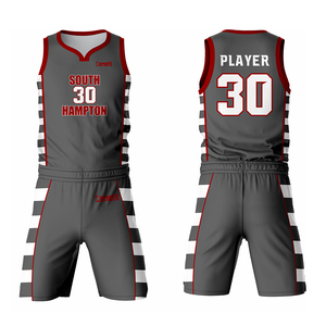 Vêtements d'uniforme de sport Maillot de basket-ball pour hommes en vente de gros Ensembles de vêtements de basket-ball uniformes respirants pour adultes - Product Image 1