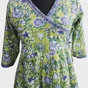 Vestido Verde con Estampado Floral para Mujer, Estilo Casual, Talla Única, Transpirable, Cintura Natural, para Fiestas en la Playa y Uso Diario - Product Image 2