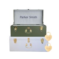 Coffre de rangement moderne et élégant, coffre robuste à utiliser pour la maison, le jardin, la ferme, la chambre à coucher, le salon, la chambre d'amis, etc.