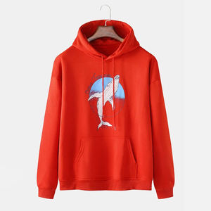 2025 New Winter 100% Cotton Heavyweight Custom OEM Printed Plain Fleece Oversized Pullover <b>Hoodie</b> for Men Solid Pattern - Product Image 1