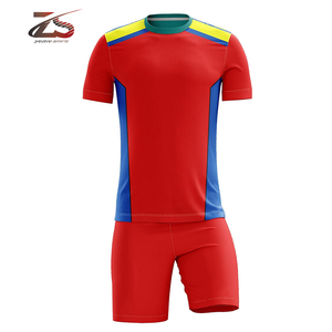 ชุดกีฬาฟุตบอลระบายอากาศได้ดีดีไซน์ตามสั่งและโลโก้ - Product Image 2