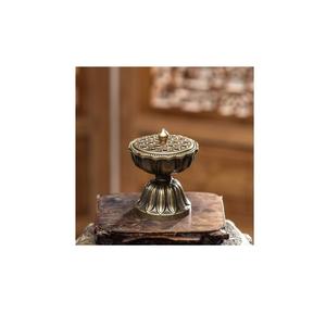 Quemador de incienso de estilo antiguo de alta calidad en metal para usos espirituales en templos altares de hogar y meditación - Product Image 6