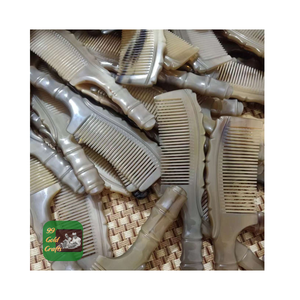 PEINE DE CUERNO DE BÚFALO NATURAL DE VIETNAM PARA MASAJE DE CABELLO DESDE 99 DATOS DE ORO CON ALTA CALIDAD Y BUEN PRECIO - Product Image 3