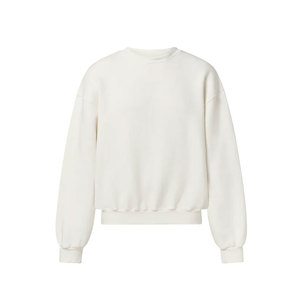 Blanco Hombre Mujer Sudaderas con capucha Sudadera de lana de gran tamaño Manga larga Otoño Invierno Moda 450G Sudadera - Product Image 1