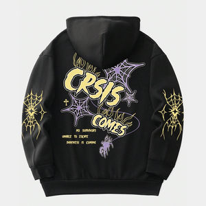 Sudadera con capucha personalizada para hombre, sudaderas con capucha de equipo personalizadas para ropa de trabajo, universidades, bordado, acento de diamantes de imitación, envío global rápido - Product Image 2