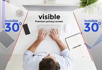Protection d'écran anti-rayures et anti-espion pour ordinateur, filtre de confidentialité pour moniteur large écran HP 23,8 pouces