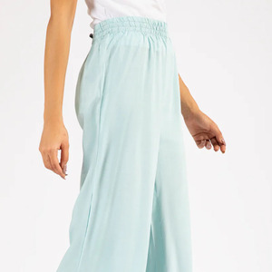 Venta al por mayor de alta calidad de encargo de las señoras pantalones de mezclilla azul cielo de la fabricación de Pakistán pantalones vaqueros holgados - Product Image 4