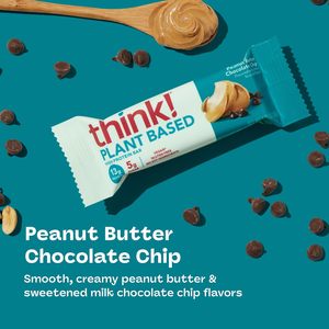 piensa! Barras de Proteína Veganas a Base de Plantas - Sabor a Mantequilla de Maní y Chispas de Chocolate, Paquete de 10 - Product Image 2