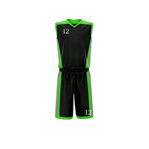 Uniforme de basket-ball pour hommes vêtements de sport de plein air année garçons jeunes maillot de basket-ball costume vêtements de basket-ball d'été - Product Image 4