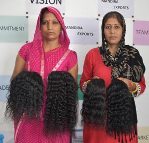 100% Remy pas cher vierge armure indien Extensions de cheveux humains cuticule aligné faisceaux bouclés Double trame cheveux humains - Product Image 4