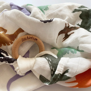 Mantas de muselina para bebé, 100% de algodón, supersuaves, transpirables, cómodas, para bebé, conjunto de envoltura envolvente, manta de recepción para bebé - Product Image 3