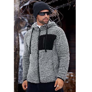 Veste d'hiver pour homme, design personnalisé, mode décontractée, prix bas, confortable, respirante, en polaire polaire pour homme - Product Image 2