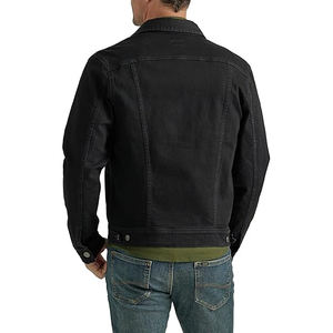 Vintage Oversized <b>Men</b> <b>Denim</b> <b>Jacket</b> Custom Blue Jean Coat Fashion Streetwear <b>Denim</b> <b>Jacket</b> Wholesale <b>for</b> Brands - Product Image 2
