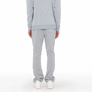 Custom Logo Streetwear Solid Color Blank Men Flared Tracksuits New Arrival Acid Wash <b>Embroidery</b> Patch Men Tracksuit - Product Image 5