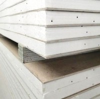 Panel de Yeso Resistente a la Humedad de Diseño Moderno, Panel de Yeso Común de 1220 mm, para Uso en Interiores de Hoteles y Restaurantes, Garantía de Más de 5 Años