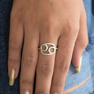 Anillos de cáncer del zodiaco al por mayor-12 anillos de plata de la constelación | Joyería del horóscopo de astrología para mujeres y hombres - Product Image 6