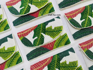 Bolso de mano de diseñador con cuentas hecho a mano de estilo a la moda, bolsos de hombro para fiesta de compras de noche de estilo bohemio, bolso de mensajero para mujer - Product Image 3