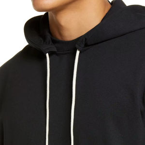 Alta calidad último estilo longitud sudaderas con capucha de gran tamaño transpirable ropa informal pulóver sudaderas con capucha para la venta básicos mezcla de algodón - Product Image 4