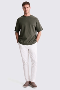 T-shirt Boxy surdimensionné de haute qualité OEM-Coton épais, noir/blanc, T-shirt vierge pour hommes - Product Image 4